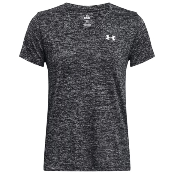 UNDER ARMOUR • Women's UA Tech™ Twist V-Neck Short Sleeve Top Shirt - Picture 1 of 8